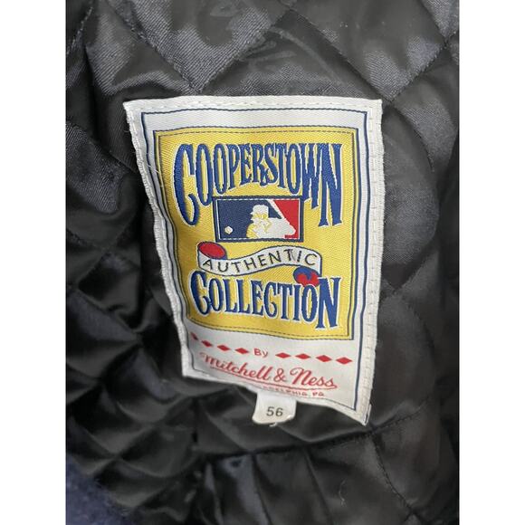 New York Yankees 1961 Mitchell & Ness Wool Jacket Men’s , Navy Blue Size 56 - Picture 3 of 9